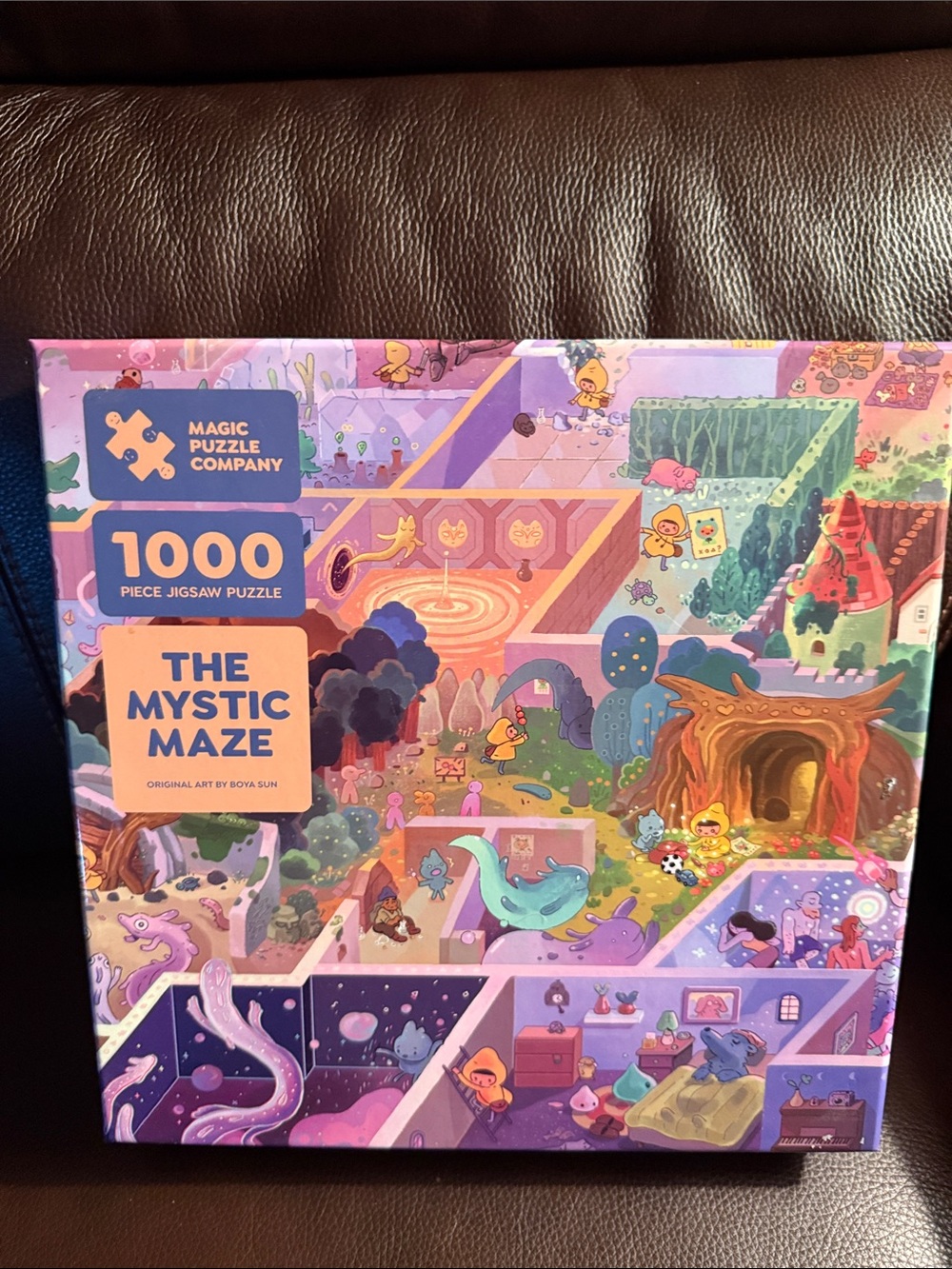 Magic Puzzle co. The Mystic Maze 1000-Piece Jigsaw Puzzle.  Excellent condition